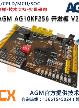 AGM FPGA AG10KF256 V2版 国产替代 EP4C官方原厂开发板