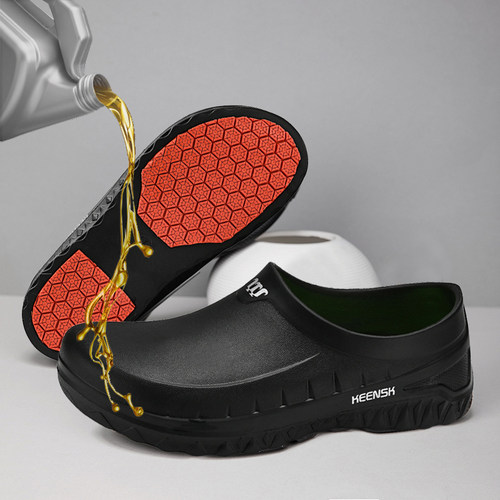 防滑厨师鞋男女防水防油耐磨