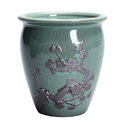 蝴蝶兰专用花盆陶瓷哥窑紫砂吊兰