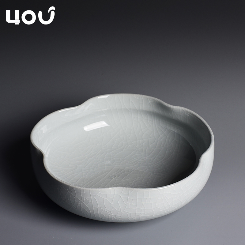 哥窑水仙花盆水培铜钱草创意陶瓷大号无孔创意家用水养植物盆花盘,鲜花速递/花卉仿真/绿植园艺,花盆,淘宝优惠券,粉丝福利购,淘宝优惠卷