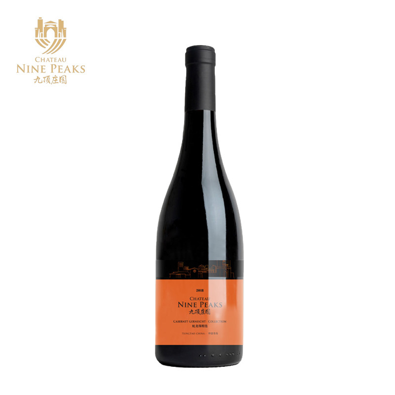九顶庄园蛇龙珠精选干红葡萄酒青岛莱西