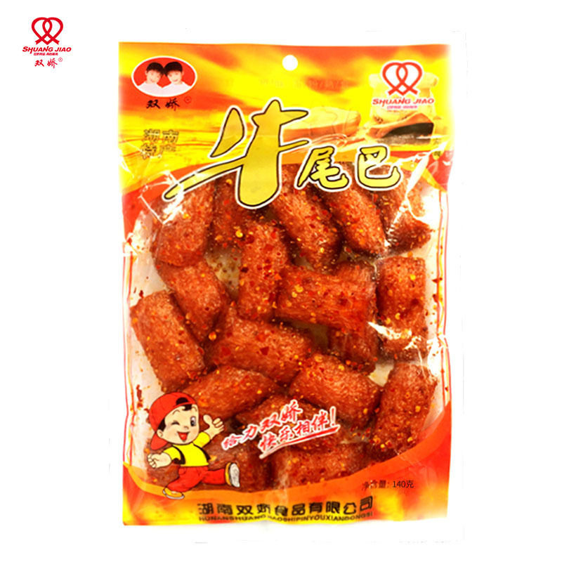 双娇牛尾巴辣条大包装8090儿时经典怀旧麻辣零食辣条