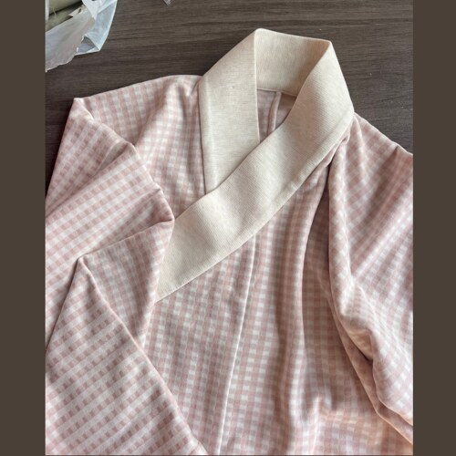 汉墨记秋冬汉服中衣家居服睡衣
