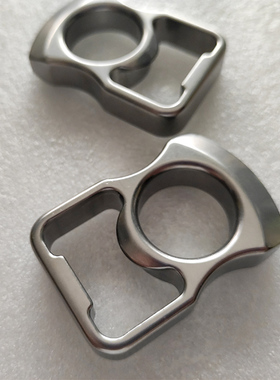 实心304弱磁不锈钢石洗开瓶器防身指虎骑行夜跑野营实用小工具edc