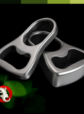 托尔(Tor)石洗18mm加厚钛合金开瓶器TC21防身指虎男生小众挂饰edc