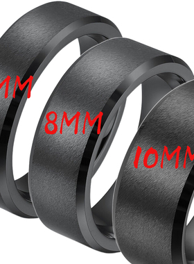 哑光金戒指钨钢不生锈