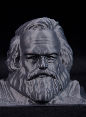 伟人雕像马克思哲学家10cm艺术摆件共产社会主义同志模型手办