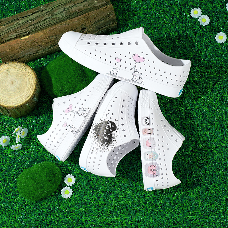 大象系列crazy ativ时尚洞洞鞋男女情侣户外沙滩凉鞋溯溪鞋百搭