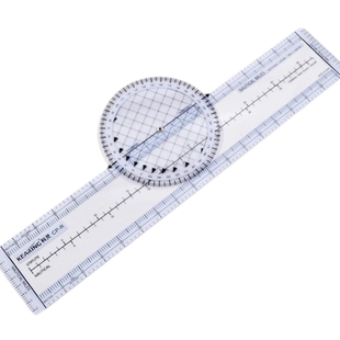科灵飞行员指挥尺飞行尺 CP-R带转盘向量尺 塑料航行尺 领航尺计风仪