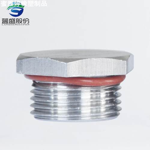 蓝盛   PG牙和G牙不锈钢防水闷盖Ex增安防爆堵头IP68金属外螺纹塞