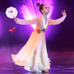 新桃李杯古典舞扇舞儿童女演出服俏同款舞蹈服艺考湘云飞成人定制