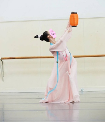 古典舞子夜四时歌同款儿童演出服