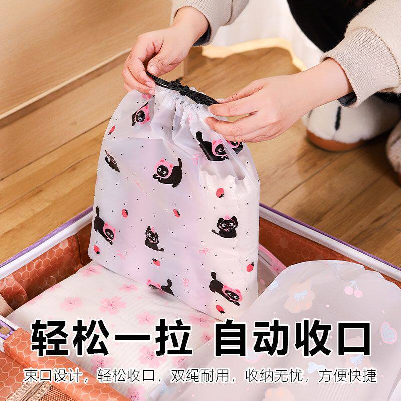 加厚鞋子收纳袋鞋架防尘防潮整理外出旅行便携式行李箱分装袋鞋袋