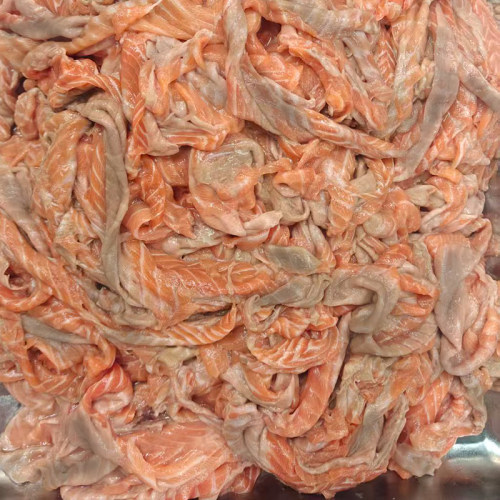 冷冻款褐色肉4盒灰脊肉链接图为鲜的实际冷冻后发货会更暗做熟吃