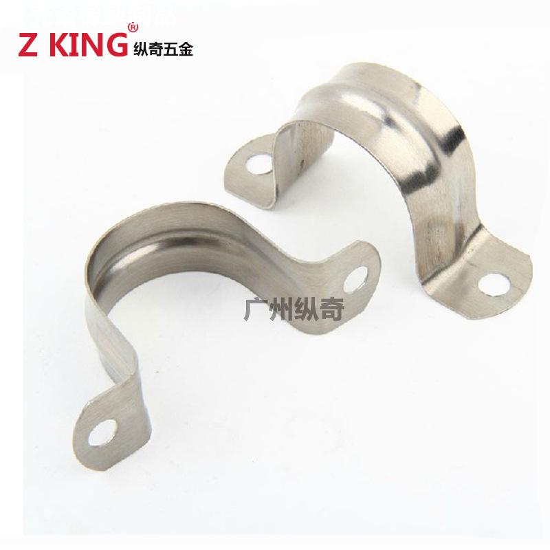 厂价直销304不锈钢管夹骑马卡管支架扣喉箍U型卡水管卡