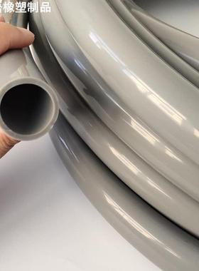 现货大口径灰色硅胶管 血压计听诊器连接管食品级无味硅胶管