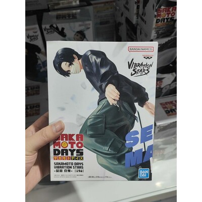 正版万代 BANPRESTO 坂本日常 VIBRATION STARS 势羽真冬景品手办