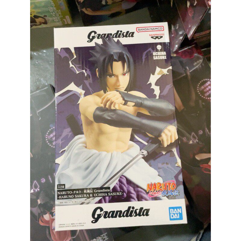 日本正版 万代 Grandista 火影忍者疾风传宇智波佐助景品手办动漫
