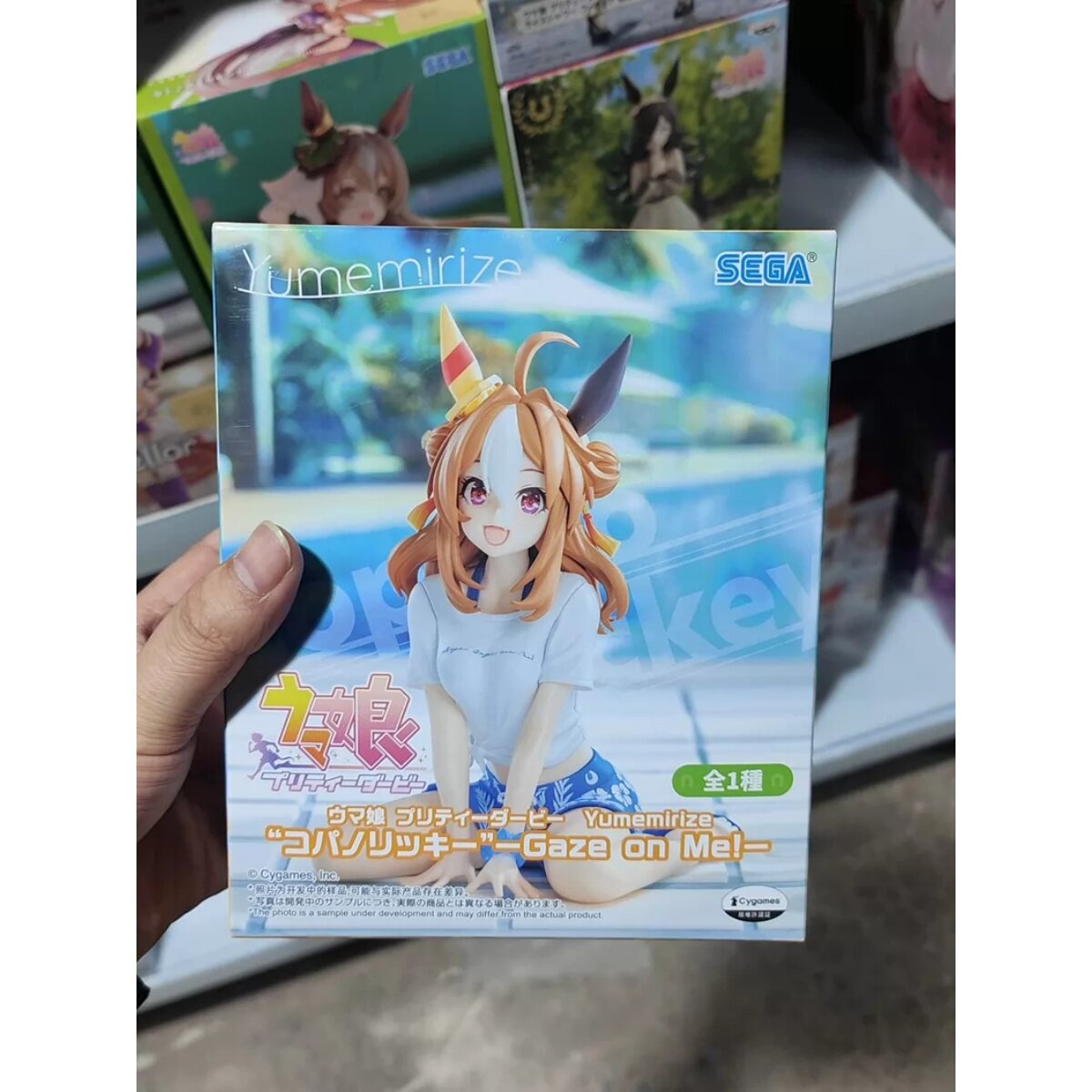 日本正版SEGA 赛马娘 Pretty Derby Yumemirize 小林历奇景品手办