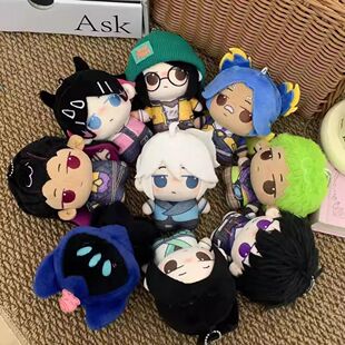 无畏契约瓦兰罗特10cm棉花娃娃周边盖可壹决捷风贤者暮蝶可爱玩偶