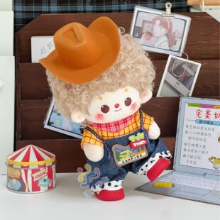 20cm娃衣正常胖胖体胡迪警长20厘米棉花娃娃衣服浪人手作原创设计