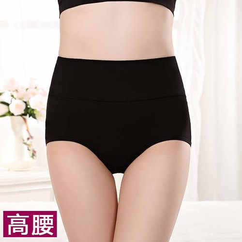 女内裤全棉高腰中年妈妈透气