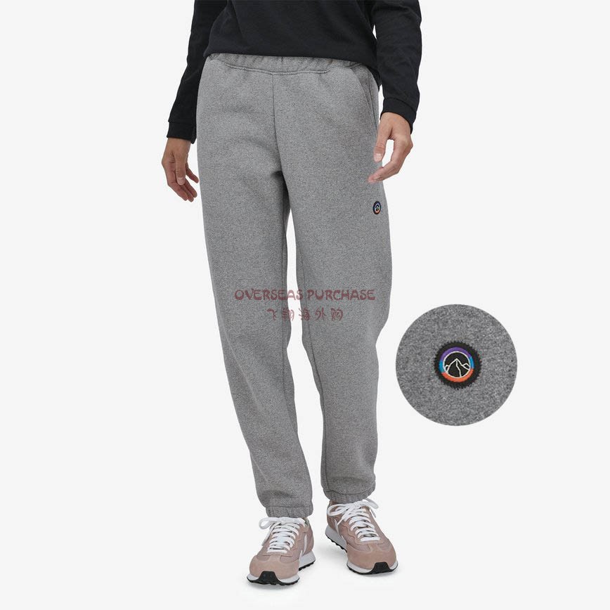 Patagonia Fitz Roy Icon 巴塔哥尼亚冬款绣标束脚加绒卫裤 26066