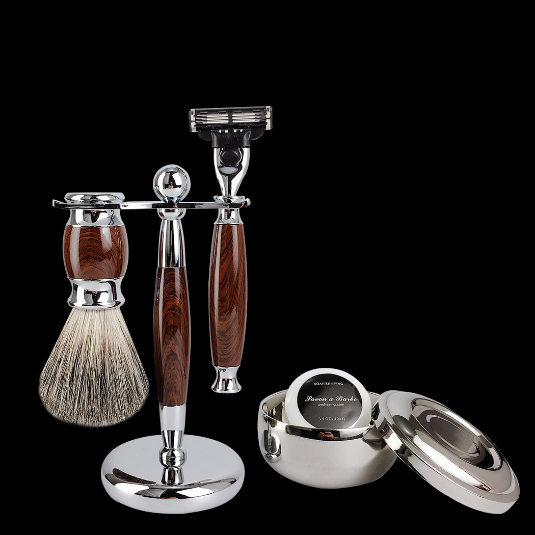 ZY复古手动剃须刀刮胡刀3层刀片剃刀老式胡须刀刮胡刀套装礼盒,家庭/个人清洁工具,剃须刀,淘宝优惠券,粉丝福利购,淘宝优惠卷