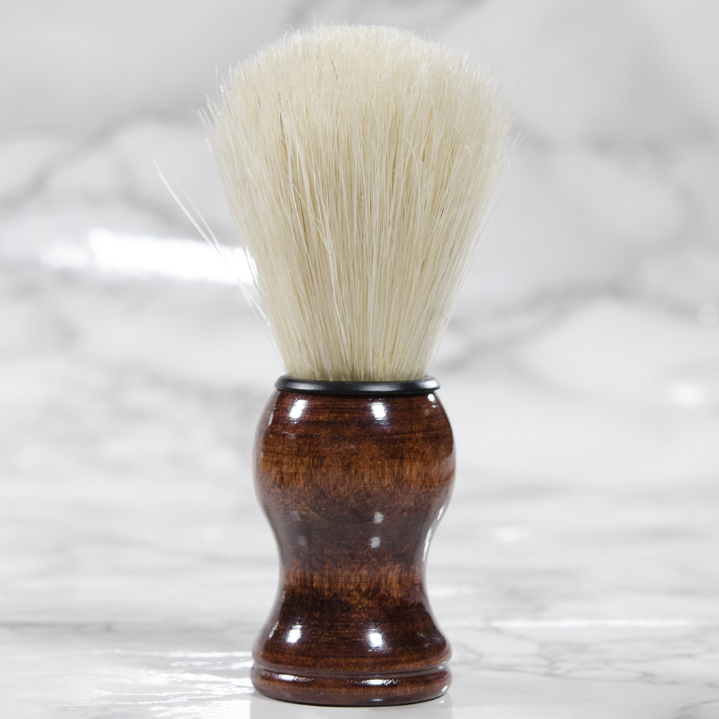 猪鬃毛剃须刷子老式 刮胡刷手动 猪毛刷 泡沫刷起泡刷 剃须清洁刷