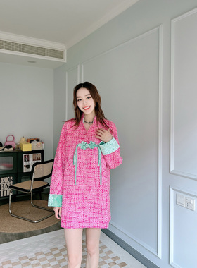 小姐姐全球购 11niseey姜熠D2C设计师品牌 国韵小香风 外套