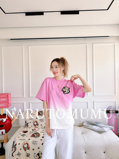 晕染 虎头水钻印花 短袖 T恤 23春Z04 小姐姐全球购ED 男款 HARDY