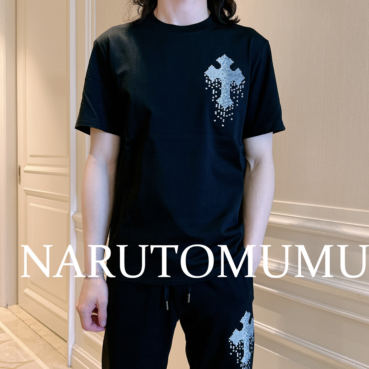小姐姐全球购ED HARDY 经典 十字刺绣  短袖T恤 男款 25夏02