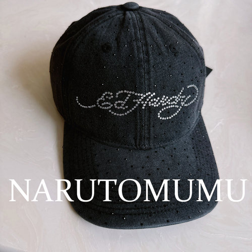 小姐姐全球购ED HARDY 经典 水钻 logo  棒球帽  男女同款
