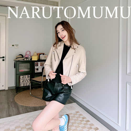 小姐姐全球购ED HARDY 经典logo 极简款 皮衣 外套 女款24冬Z045