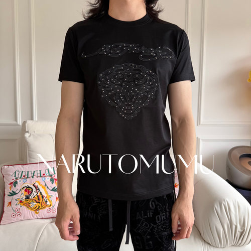 小姐姐全球购ED HARDY 经典刺绣虎头 极简短袖 T恤  男款 26冬04