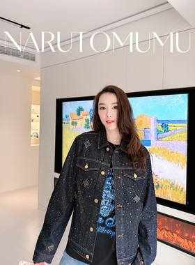 小姐姐全球购ED HARDY 满天星 满身水钻 牛仔夹克外套 男款26春05