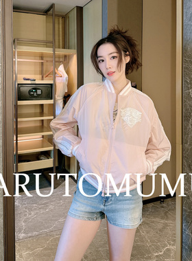 小姐姐全球购ED HARDY 蕾丝刺绣虎头 轻薄夹克   女款25夏Z045