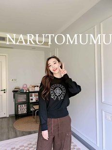 马蹄扣 全钻 十字 卫衣 24秋Z04 小姐姐全球购ED 女款 HARDY