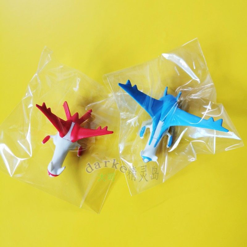 正版tomy神奇宝贝宠物小精灵mc拉帝亚斯红水都拉帝欧斯蓝水都