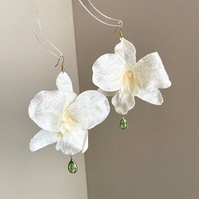 Vintage古着 The Gardenia Green耳饰