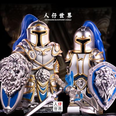 中国积木塑料拼装玩具士兵小人