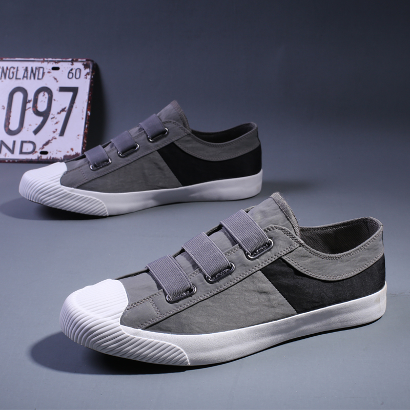 懒人鞋帆布鞋老北京透气百搭