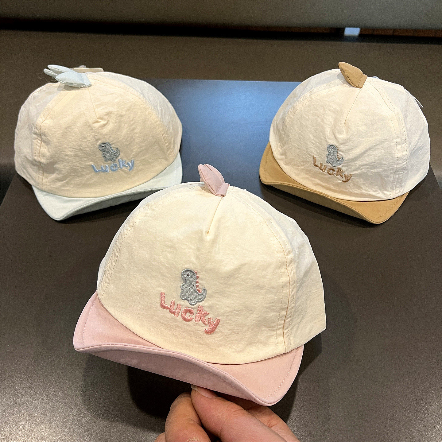 韩版宝宝帽子春秋卡通恐龙棒球帽男女童撞色软檐鸭舌帽百搭遮阳帽,童装/婴儿装/亲子装,帽子,淘宝优惠券,粉丝福利购,淘宝优惠卷