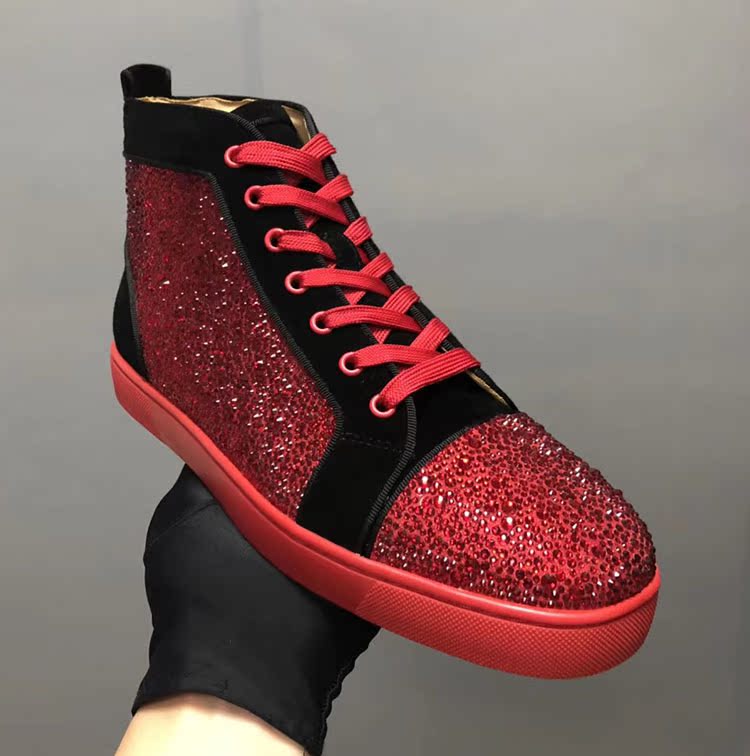 CL CIAGAÅ·ÃÀ³±Á÷ŮЬ¸ß°ïЬÄÐЬºÚÅäѪºì×êϵ´øÐÝÏÐЬºìµ×Ь°åЬ