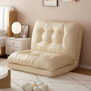 懒人沙发榻榻米可躺可睡靠背单人躺椅折叠床阳台休闲卧室人类狗窝