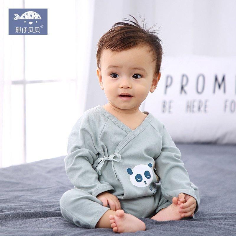 Newborn one-piece garment baby clothes spring clothes Romper pajamas Full Moon Baby pure cotton Newborn Monk clothes Spring and autumn seasonin the Children/Baby/Family fitted , Jumpsuit/Climbing clothes/Romper  category - from Buy2taobao.com to provide professional Taobao agent buy service