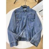 牛仔上衣Q240569 新款 老板娘美林 长60