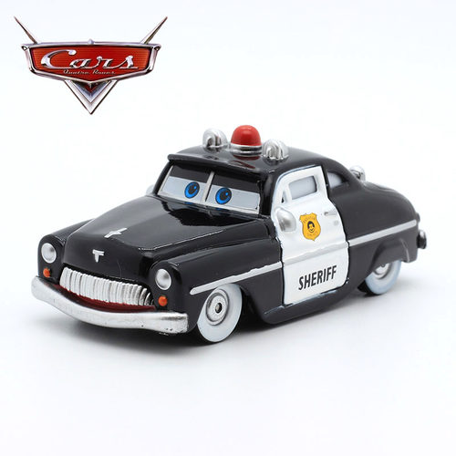 赛车总动员小镇警长合金玩具车