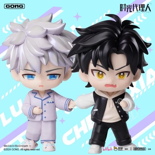 POPMART泡泡玛特 时光代理人第二季回响盲盒手办周边程小时陆光