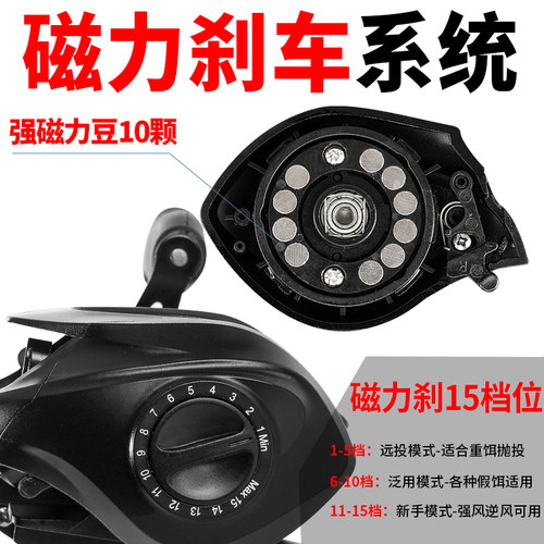 纺车轮路亚微物轮泛用防炸超轻水滴轮打黑专用远投十大品牌鱼线轮